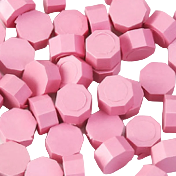 Cire granulaire 200 pcs Cire à sceller colorée rose