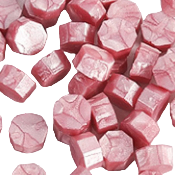 Cire granulaire 200 pcs Cire à sceller colorée vieux rose