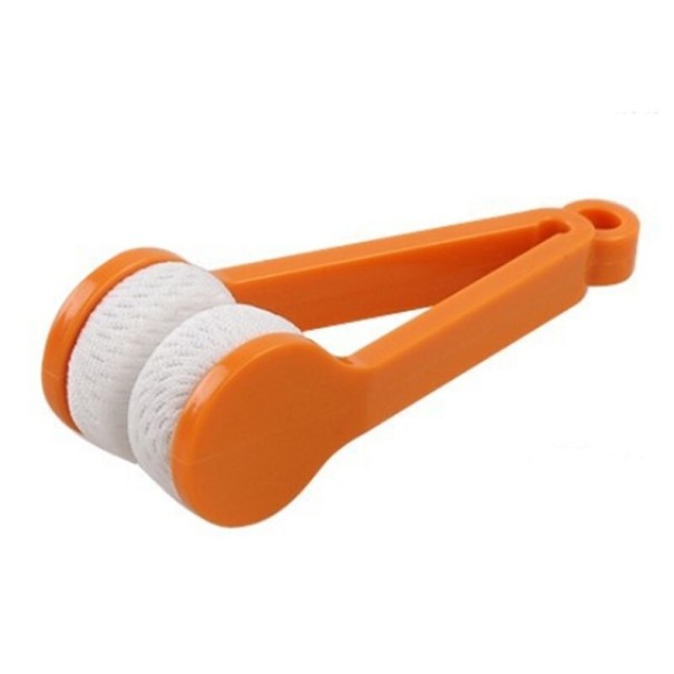 Čisticí houbička na brýle oranžová