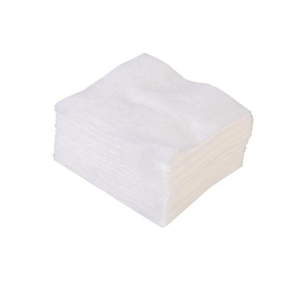 Čistící ubrousky na airsoftové zbraně sada 200 kusů 5 x 6 cm bavlněné vysoce absorpční bílé na čištění hlavně a údržbu zbraně 1