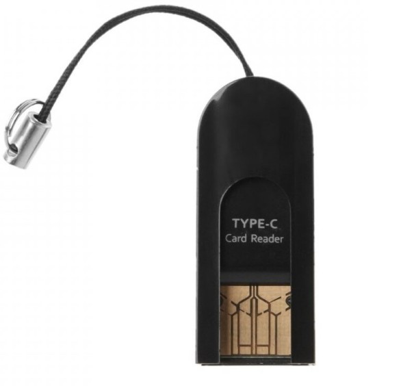 Cititor de carduri de memorie USB-C / USB Micro SD K907 negru