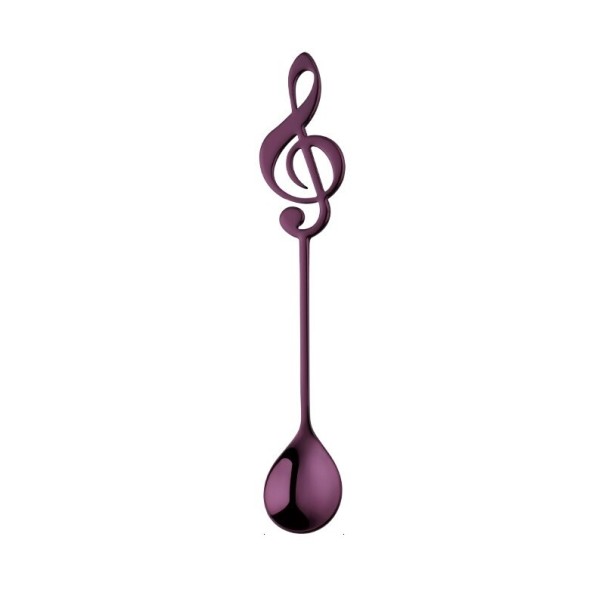 Clave de sol de cuchara morado S