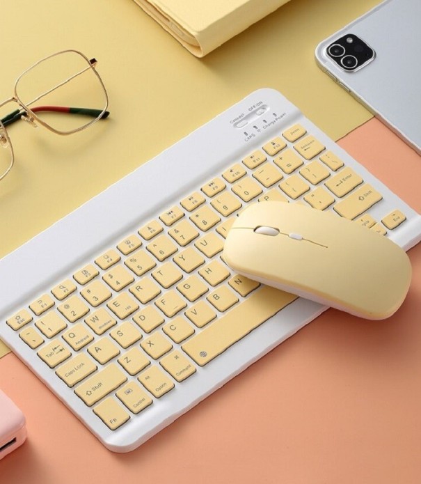 Clavier mini sans fil K364 doré 2