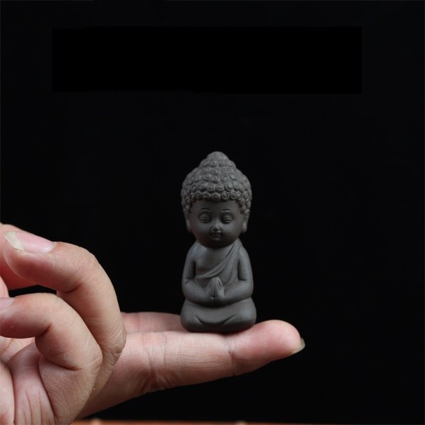 Clay Buddha Figurine 1