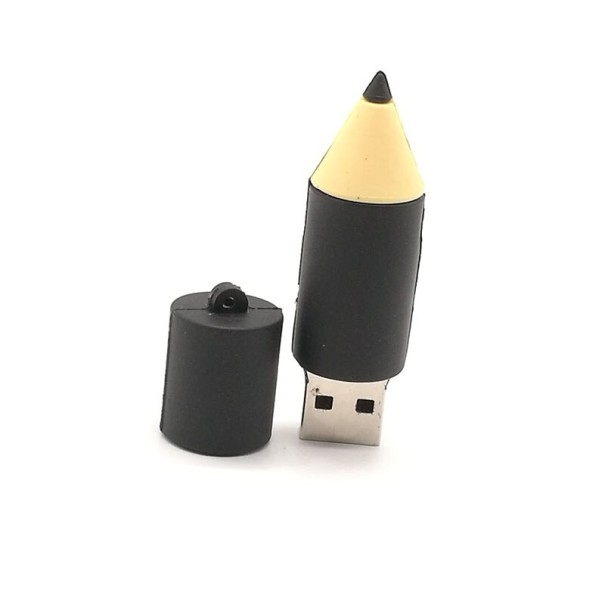 Clé USB stylo noir 8GB