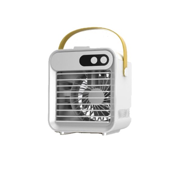 Climatizzatore portatile con supporto per telefono bianco