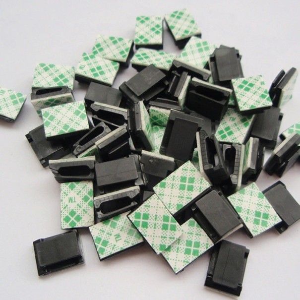 Clip adhésif pour câble 20 pcs 1