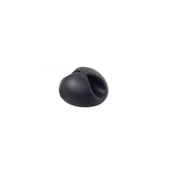 Clip de cable negro