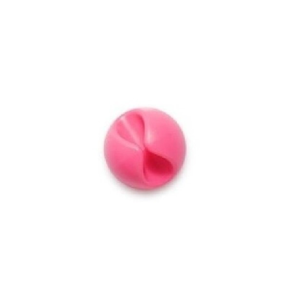 Clip de cable rosa