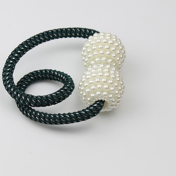 Clip de cortina decorativo verde militar