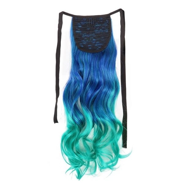 Clip em cabelo colorido 1