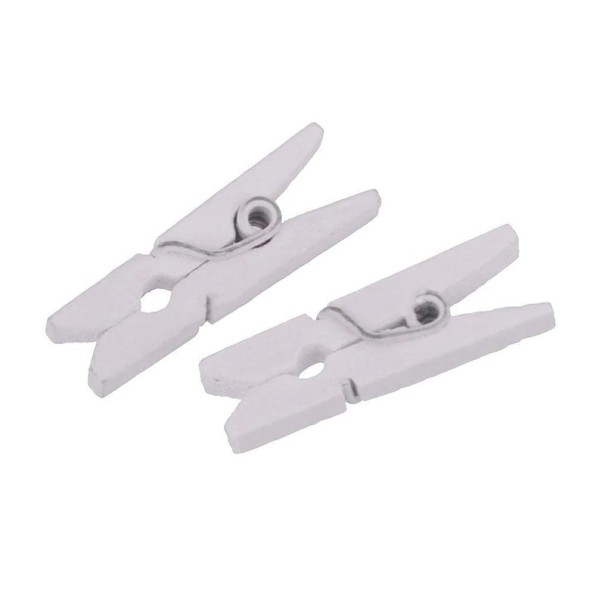 Clip in legno per bucato 50 pz 1