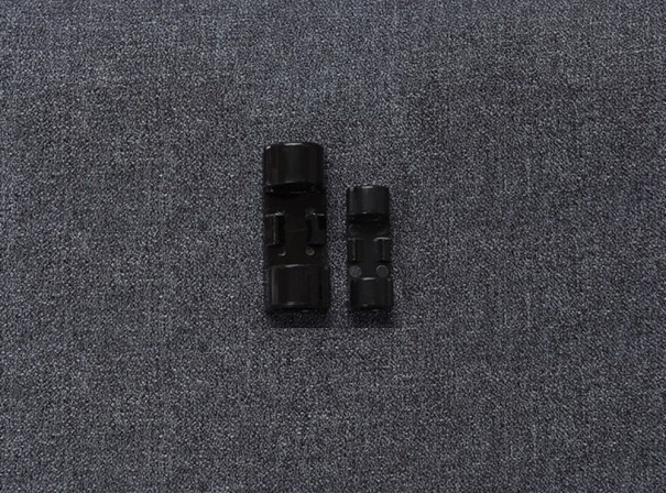 Clip para cable 20 uds. negro