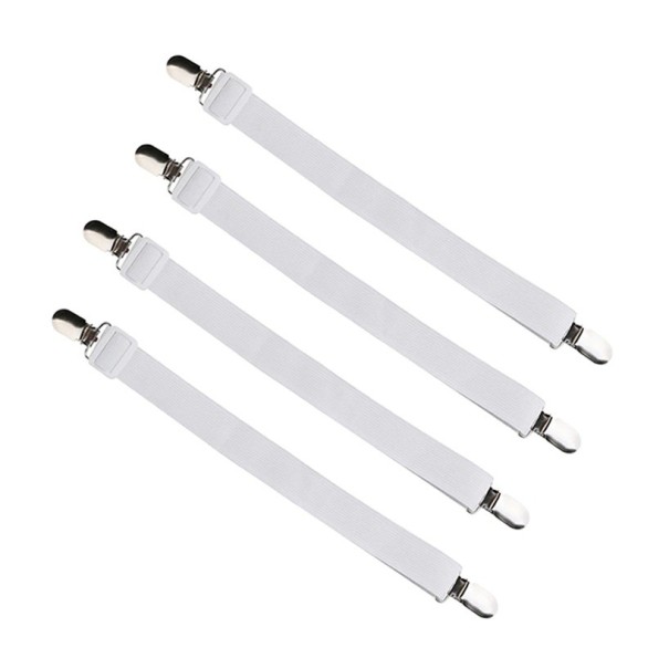 Clips a lepedő 4 db fehér