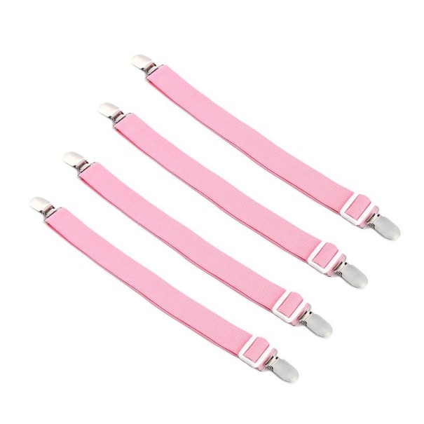Clips a lepedő 4 db rózsaszín