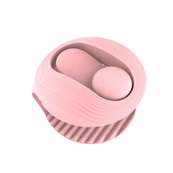 Clips para hojas 4 uds. rosa