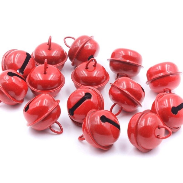 Clochettes colorées 20 pcs rouge