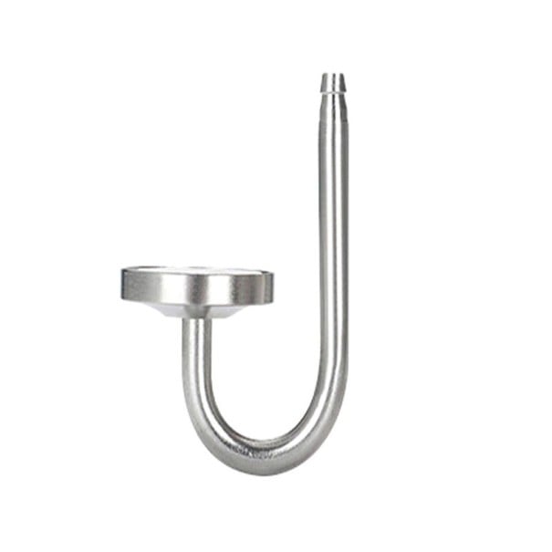 CO2 diffusor til akvariet med planter Metaludførelse af aluminiumlegering Rund hoved Indgangsdia. 5 mm Mål 7 x 4,5 cm 1