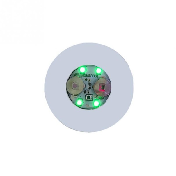 Coaster cu LED iluminat verde