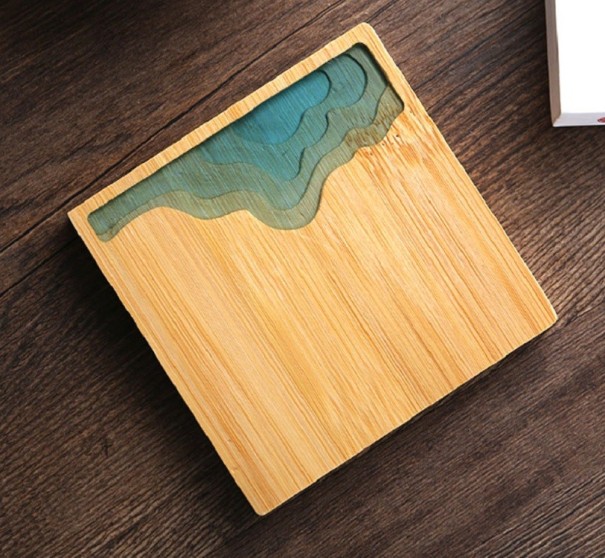 Coaster de bambus 7