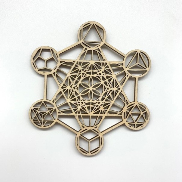Coaster din lemn sculptat 10 buc 7