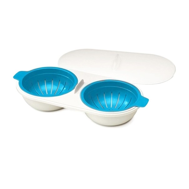 Cocedor de huevos para microondas C291 azul