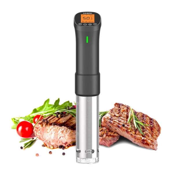 Cocedor sumergible con control remoto 200 W circulación de agua cocedor eléctrico negro para preparación de carne y calentamiento en agua 1