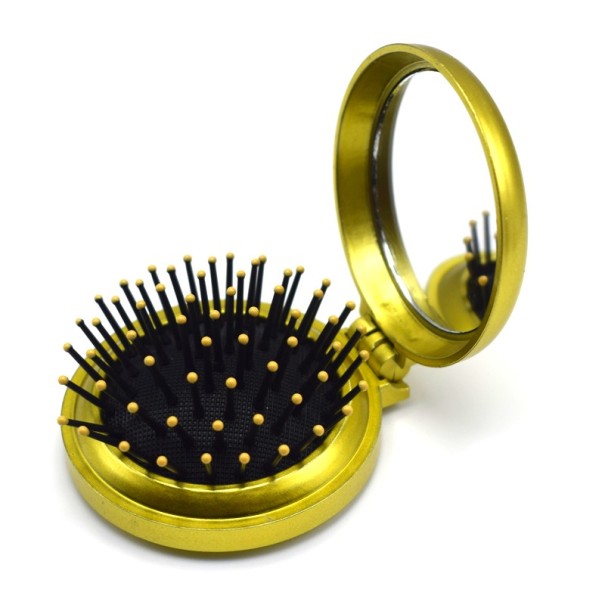 Coffret de voyage pour cheveux jaune
