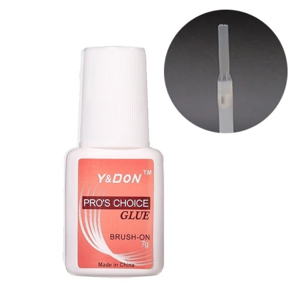 Cola rápida para unhas artificiais Cola transparente para decoração de unhas 7 g 1