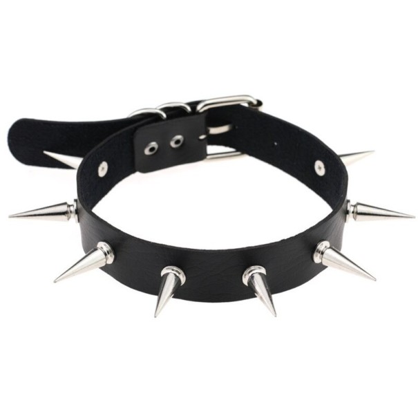 Colar de gola feminino com picos 10