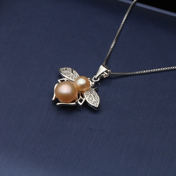 Colar feminino com abelha D618 2