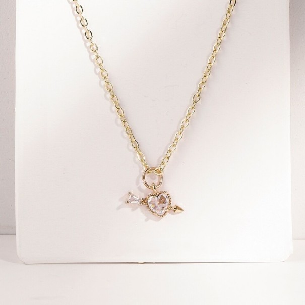 Colar feminino com coração G822 1