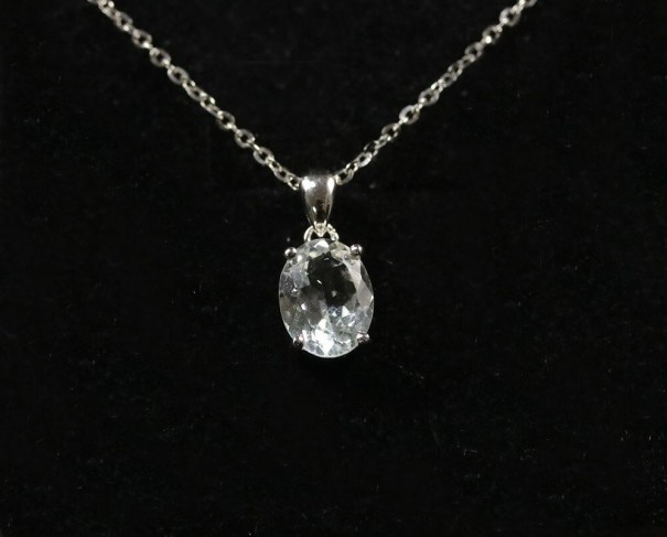 Colar feminino com pedra D777 3