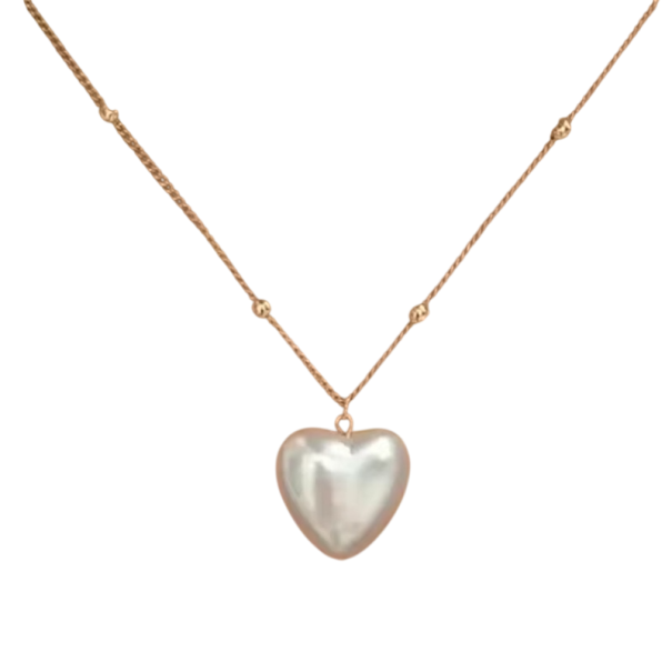 Colar vintage dourado com pérolas e pendente em liga de zinco Joia de moda boho Presente elegante para mulheres Design simples 1