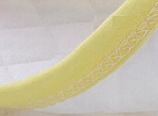 Colchoneta para cuna de bebé amarillo M