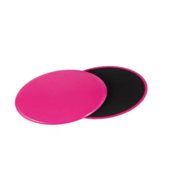 Colchonetas de ejercicios deslizantes 2 uds T1019 rosa oscuro