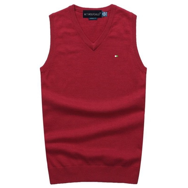 Colete Masculino F260 vermelho escuro XL