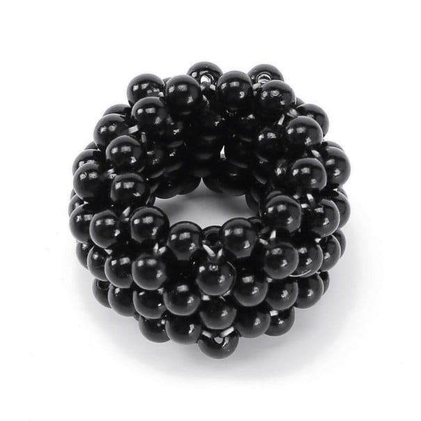 Coletero de perlas negro
