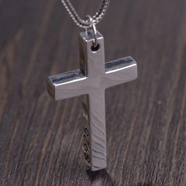 Colgante de cruz para hombre J193 M