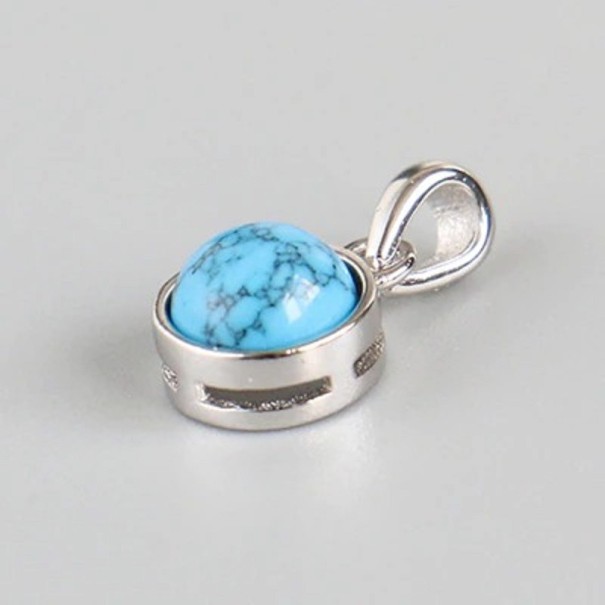 Colgante de mujer con piedra 20