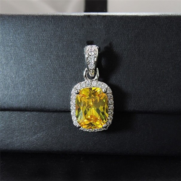 Colgante de mujer D833 amarillo