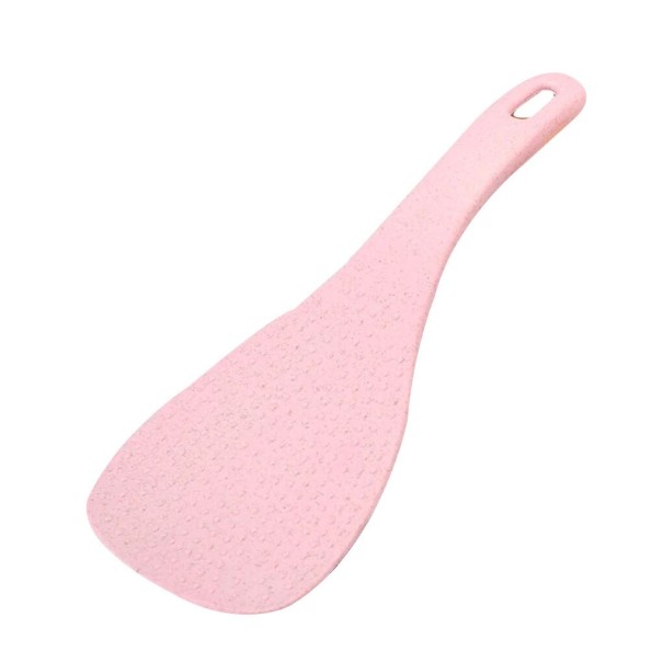 Colher de arroz rosa claro