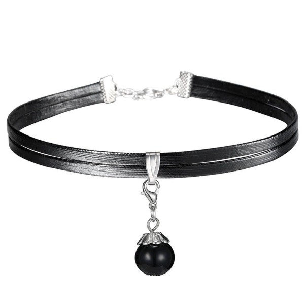 Colier choker pentru femei cu pandantiv 1