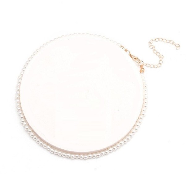 Colier de perle pentru femei D37 4 mm