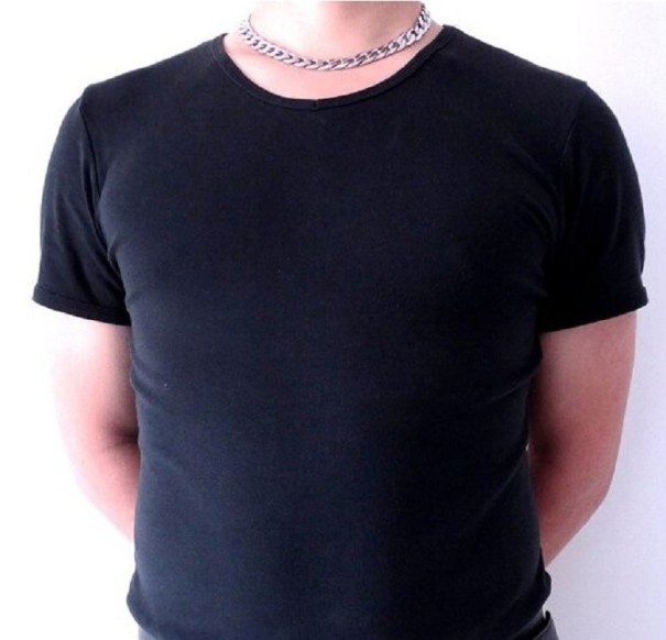 Collana a catena da uomo D118 45 cm