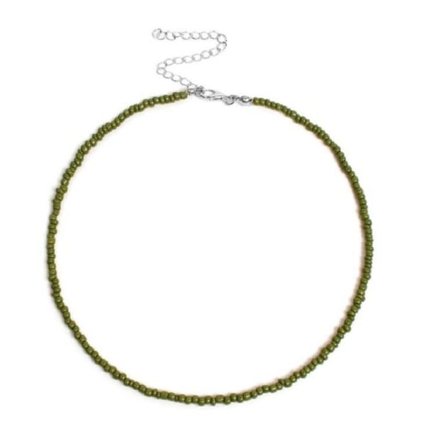 Collana choker con perline da donna 1