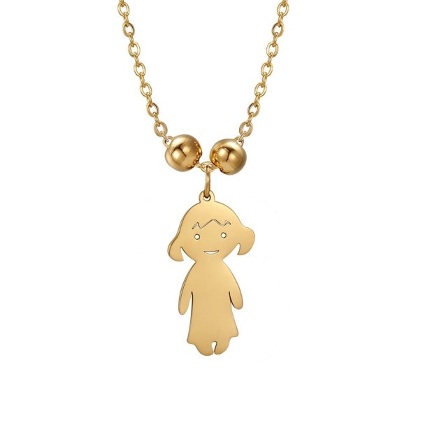 Collana con ciondolo bambini argento 1