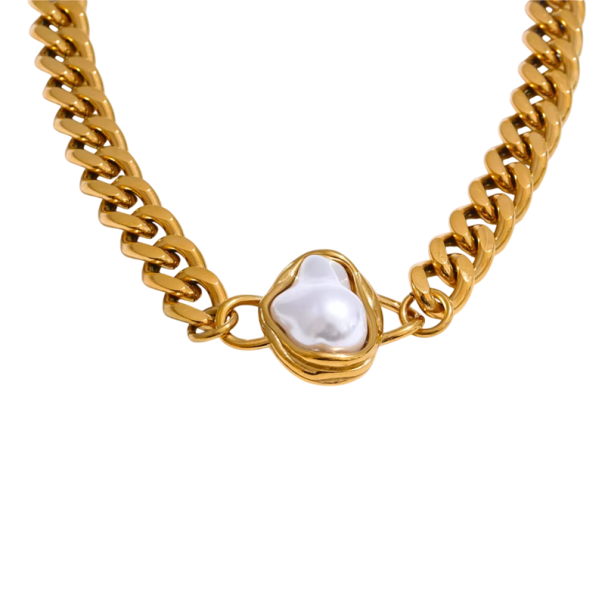 Collana Cubana 46+6 cm Acciaio Inossidabile Vintage Elegante Collana Unisex Gioiello Accessorio Regalo Stile Retro Uso Quotidiano 1