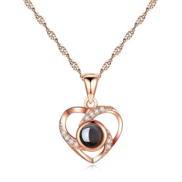 Collana da donna con cuore G660 oro
