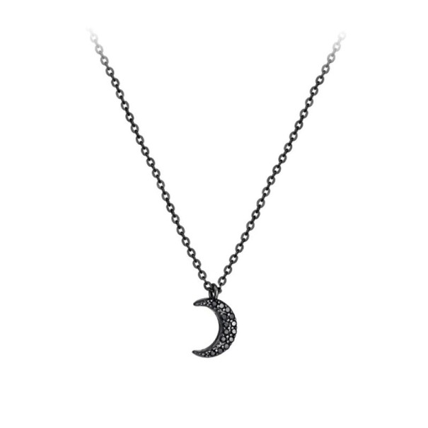 Collana da donna con luna D654 1